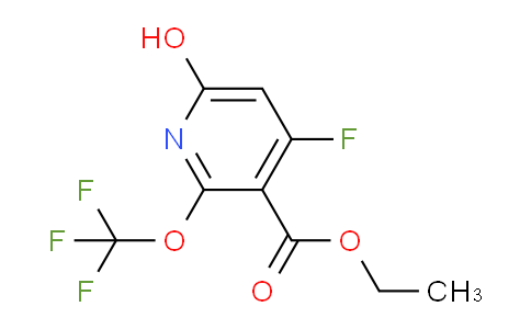 Ethyl 4-fluoro-6-hydroxy-2-(trifluoromethoxy)pyridine-3-carboxylate