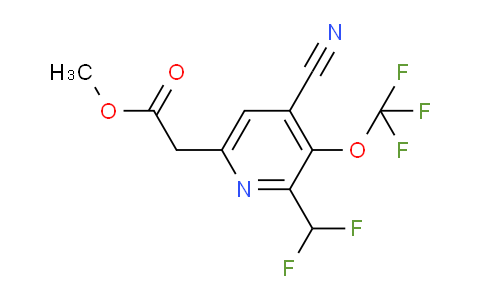 AM213578 | 1804740-01-9 | Methyl 4-cyano-2-(difluoromethyl)-3-(trifluoromethoxy)pyridine-6-acetate