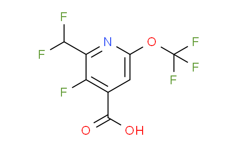 AM213579 | 1806036-33-8 | 2-(Difluoromethyl)-3-fluoro-6-(trifluoromethoxy)pyridine-4-carboxylic acid