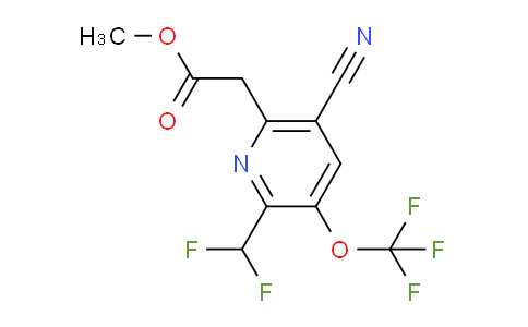 AM213580 | 1803948-78-8 | Methyl 5-cyano-2-(difluoromethyl)-3-(trifluoromethoxy)pyridine-6-acetate