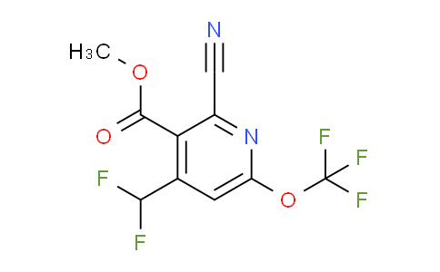 AM213585 | 1803678-94-5 | Methyl 2-cyano-4-(difluoromethyl)-6-(trifluoromethoxy)pyridine-3-carboxylate