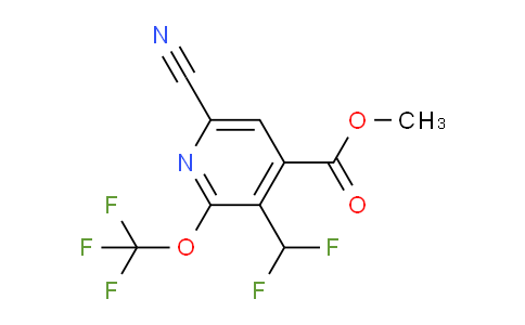 AM213587 | 1806721-31-2 | Methyl 6-cyano-3-(difluoromethyl)-2-(trifluoromethoxy)pyridine-4-carboxylate