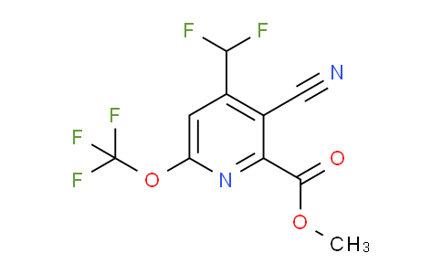 AM213589 | 1804739-58-9 | Methyl 3-cyano-4-(difluoromethyl)-6-(trifluoromethoxy)pyridine-2-carboxylate