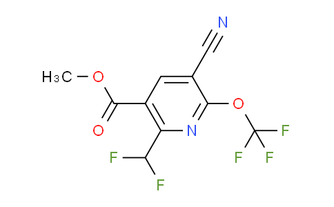 AM213593 | 1804310-63-1 | Methyl 3-cyano-6-(difluoromethyl)-2-(trifluoromethoxy)pyridine-5-carboxylate
