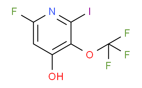 6-Fluoro-4-hydroxy-2-iodo-3-(trifluoromethoxy)pyridine