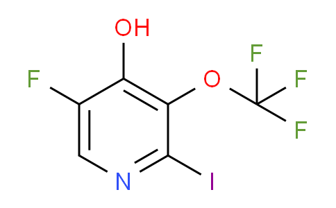 5-Fluoro-4-hydroxy-2-iodo-3-(trifluoromethoxy)pyridine