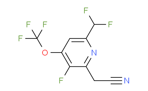 AM213606 | 1806196-92-8 | 6-(Difluoromethyl)-3-fluoro-4-(trifluoromethoxy)pyridine-2-acetonitrile