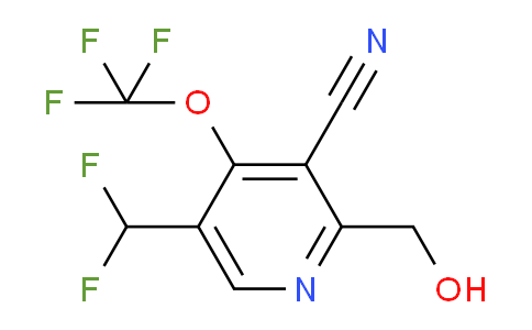 3-Cyano-5-(difluoromethyl)-4-(trifluoromethoxy)pyridine-2-methanol