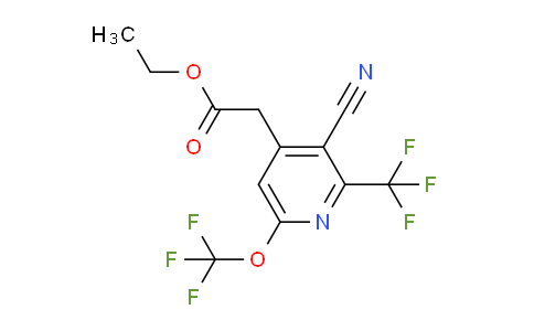 AM213615 | 1804807-71-3 | Ethyl 3-cyano-6-(trifluoromethoxy)-2-(trifluoromethyl)pyridine-4-acetate