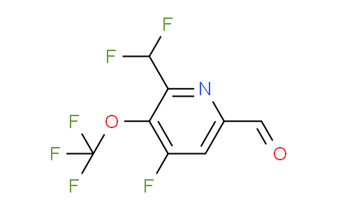 AM213618 | 1806197-60-3 | 2-(Difluoromethyl)-4-fluoro-3-(trifluoromethoxy)pyridine-6-carboxaldehyde