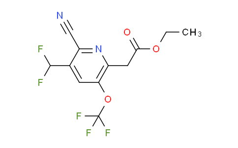 AM213620 | 1803684-28-7 | Ethyl 2-cyano-3-(difluoromethyl)-5-(trifluoromethoxy)pyridine-6-acetate
