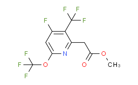 AM213632 | 1803676-62-1 | Methyl 4-fluoro-6-(trifluoromethoxy)-3-(trifluoromethyl)pyridine-2-acetate