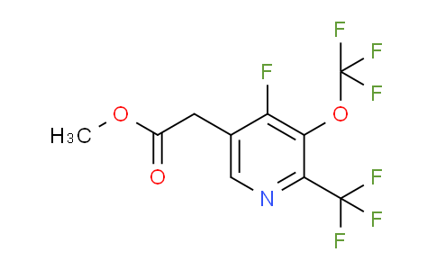 AM213634 | 1804314-74-6 | Methyl 4-fluoro-3-(trifluoromethoxy)-2-(trifluoromethyl)pyridine-5-acetate