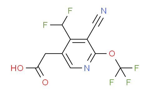AM213635 | 1806075-17-1 | 3-Cyano-4-(difluoromethyl)-2-(trifluoromethoxy)pyridine-5-acetic acid