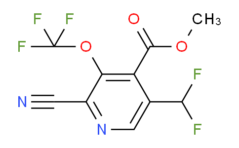 AM213637 | 1803679-07-3 | Methyl 2-cyano-5-(difluoromethyl)-3-(trifluoromethoxy)pyridine-4-carboxylate