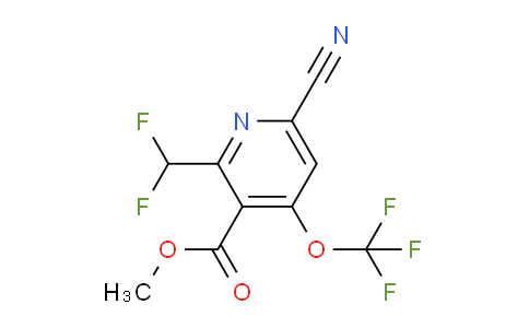AM213638 | 1804306-10-2 | Methyl 6-cyano-2-(difluoromethyl)-4-(trifluoromethoxy)pyridine-3-carboxylate