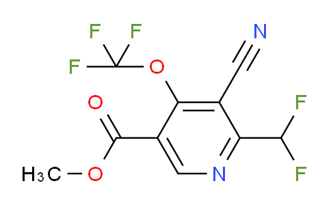 AM213640 | 1806721-38-9 | Methyl 3-cyano-2-(difluoromethyl)-4-(trifluoromethoxy)pyridine-5-carboxylate