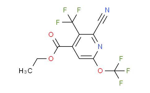 AM213641 | 1804735-59-8 | Ethyl 2-cyano-6-(trifluoromethoxy)-3-(trifluoromethyl)pyridine-4-carboxylate