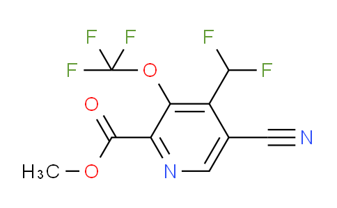 AM213643 | 1804310-49-3 | Methyl 5-cyano-4-(difluoromethyl)-3-(trifluoromethoxy)pyridine-2-carboxylate