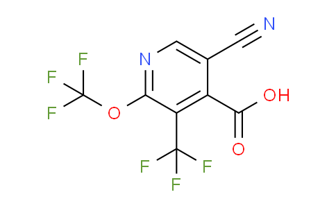 AM213644 | 1804813-72-6 | 5-Cyano-2-(trifluoromethoxy)-3-(trifluoromethyl)pyridine-4-carboxylic acid