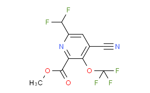 AM213646 | 1805926-82-2 | Methyl 4-cyano-6-(difluoromethyl)-3-(trifluoromethoxy)pyridine-2-carboxylate