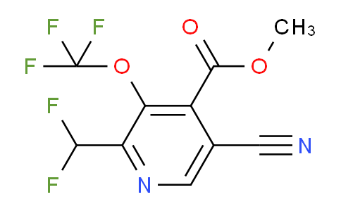 AM213647 | 1804311-67-8 | Methyl 5-cyano-2-(difluoromethyl)-3-(trifluoromethoxy)pyridine-4-carboxylate