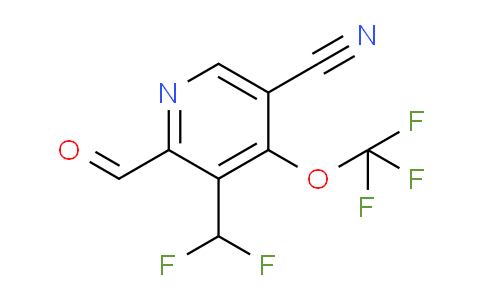 AM213649 | 1804326-44-0 | 5-Cyano-3-(difluoromethyl)-4-(trifluoromethoxy)pyridine-2-carboxaldehyde