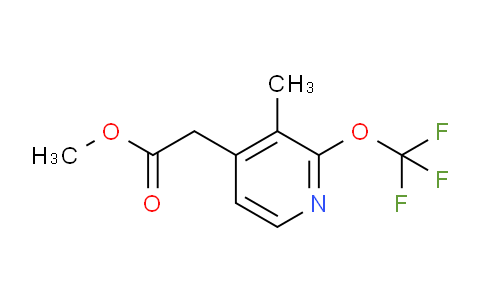 AM21365 | 1803936-03-9 | Methyl 3-methyl-2-(trifluoromethoxy)pyridine-4-acetate