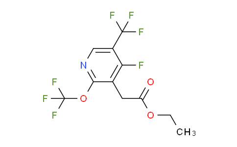 AM213651 | 1804340-29-1 | Ethyl 4-fluoro-2-(trifluoromethoxy)-5-(trifluoromethyl)pyridine-3-acetate