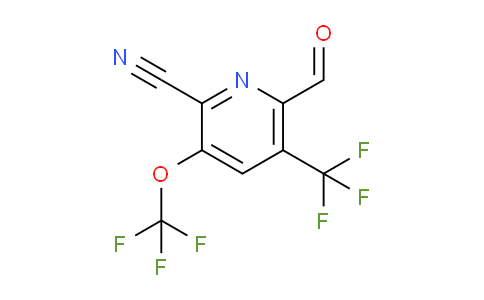 AM213657 | 1806077-28-0 | 2-Cyano-3-(trifluoromethoxy)-5-(trifluoromethyl)pyridine-6-carboxaldehyde
