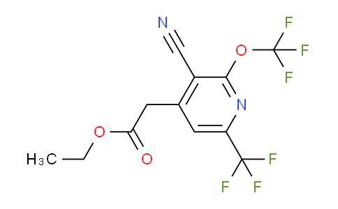 AM213661 | 1804324-83-1 | Ethyl 3-cyano-2-(trifluoromethoxy)-6-(trifluoromethyl)pyridine-4-acetate