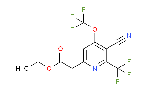 AM213663 | 1803676-27-8 | Ethyl 3-cyano-4-(trifluoromethoxy)-2-(trifluoromethyl)pyridine-6-acetate