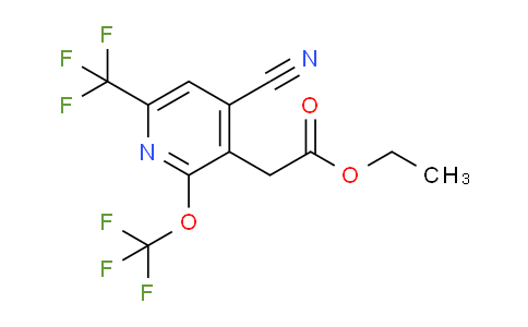 AM213667 | 1804739-21-6 | Ethyl 4-cyano-2-(trifluoromethoxy)-6-(trifluoromethyl)pyridine-3-acetate
