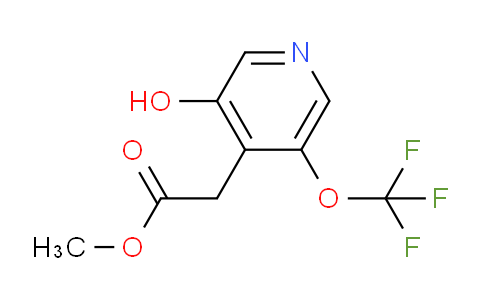 Methyl 3-hydroxy-5-(trifluoromethoxy)pyridine-4-acetate
