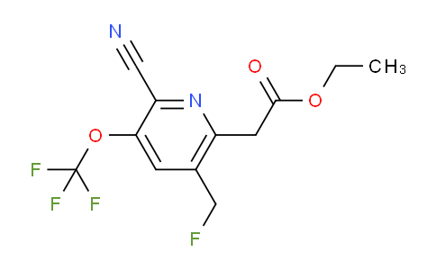 AM213671 | 1805928-58-8 | Ethyl 2-cyano-5-(fluoromethyl)-3-(trifluoromethoxy)pyridine-6-acetate