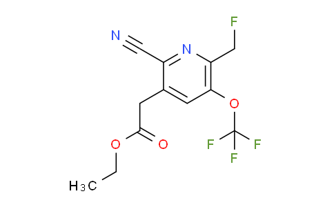 AM213674 | 1804304-23-1 | Ethyl 2-cyano-6-(fluoromethyl)-5-(trifluoromethoxy)pyridine-3-acetate