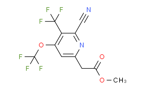 AM213676 | 1804814-34-3 | Methyl 2-cyano-4-(trifluoromethoxy)-3-(trifluoromethyl)pyridine-6-acetate