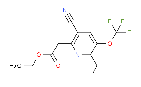 AM213677 | 1803665-71-5 | Ethyl 5-cyano-2-(fluoromethyl)-3-(trifluoromethoxy)pyridine-6-acetate