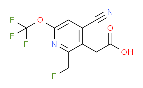 AM213679 | 1804621-32-6 | 4-Cyano-2-(fluoromethyl)-6-(trifluoromethoxy)pyridine-3-acetic acid