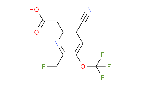 AM213680 | 1804341-99-8 | 5-Cyano-2-(fluoromethyl)-3-(trifluoromethoxy)pyridine-6-acetic acid