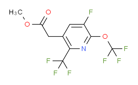 AM213685 | 1806263-81-9 | Methyl 3-fluoro-2-(trifluoromethoxy)-6-(trifluoromethyl)pyridine-5-acetate