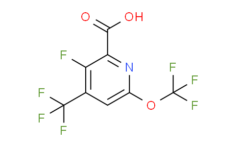 AM213688 | 1804620-77-6 | 3-Fluoro-6-(trifluoromethoxy)-4-(trifluoromethyl)pyridine-2-carboxylic acid
