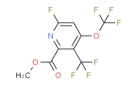 AM213691 | 1804339-33-0 | Methyl 6-fluoro-4-(trifluoromethoxy)-3-(trifluoromethyl)pyridine-2-carboxylate