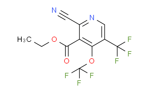 AM213692 | 1804297-92-4 | Ethyl 2-cyano-4-(trifluoromethoxy)-5-(trifluoromethyl)pyridine-3-carboxylate