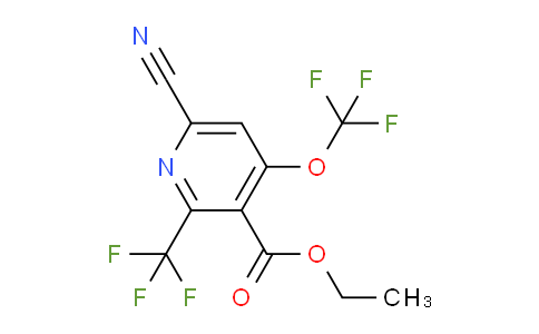 AM213693 | 1804813-87-3 | Ethyl 6-cyano-4-(trifluoromethoxy)-2-(trifluoromethyl)pyridine-3-carboxylate