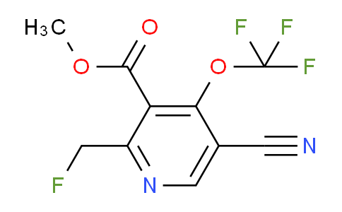 AM213696 | 1804341-00-1 | Methyl 5-cyano-2-(fluoromethyl)-4-(trifluoromethoxy)pyridine-3-carboxylate