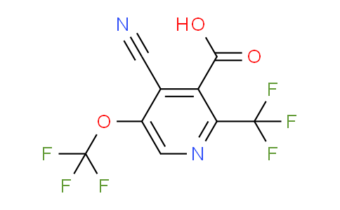 AM213698 | 1804790-54-2 | 4-Cyano-5-(trifluoromethoxy)-2-(trifluoromethyl)pyridine-3-carboxylic acid