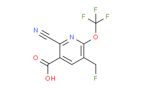 AM213699 | 1804348-45-5 | 2-Cyano-5-(fluoromethyl)-6-(trifluoromethoxy)pyridine-3-carboxylic acid