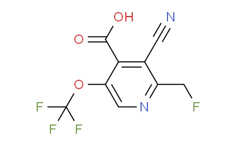 AM213701 | 1803664-93-8 | 3-Cyano-2-(fluoromethyl)-5-(trifluoromethoxy)pyridine-4-carboxylic acid