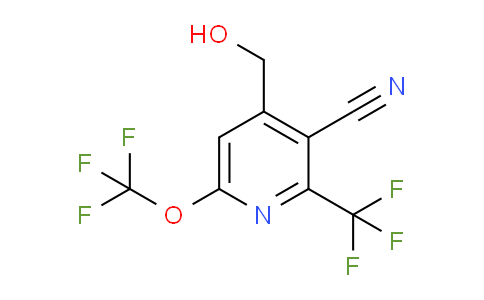 AM213703 | 1804450-15-4 | 3-Cyano-6-(trifluoromethoxy)-2-(trifluoromethyl)pyridine-4-methanol
